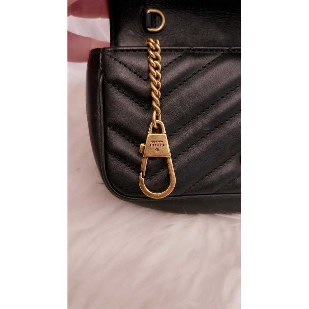 Gucci GG Marmont Flap leather crossbody bag - image 6