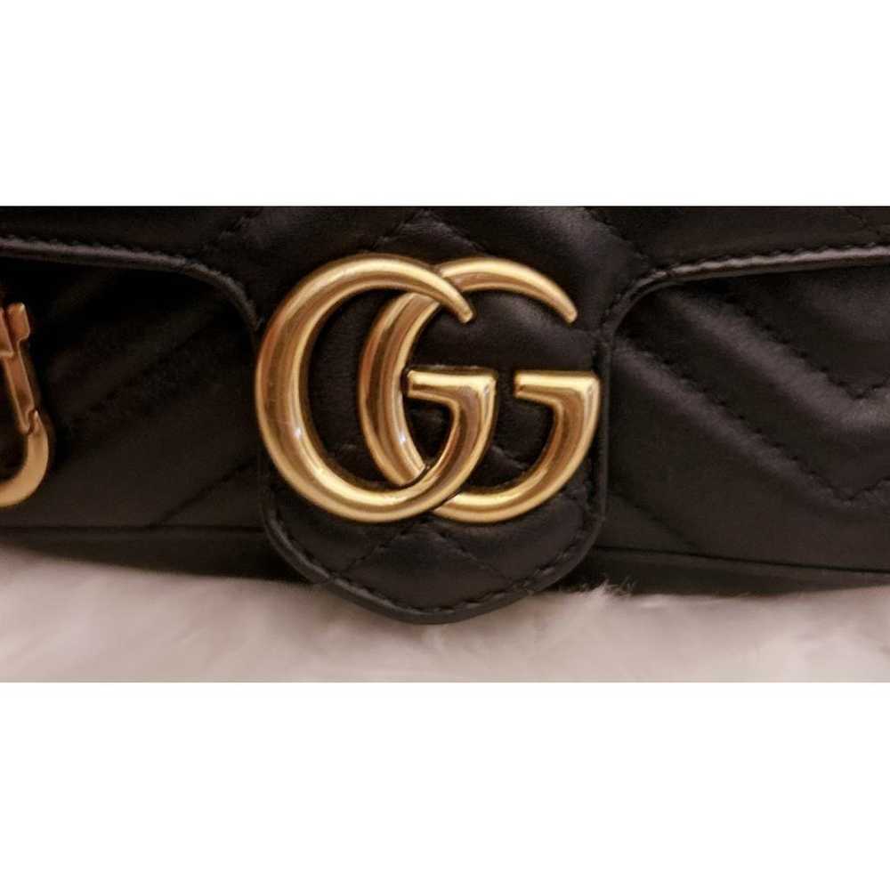 Gucci GG Marmont Flap leather crossbody bag - image 7