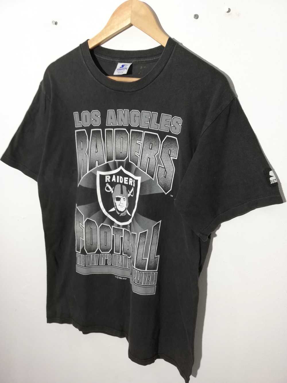 Oakland Raiders × Starter Vintage 90's Raiders Fo… - image 3