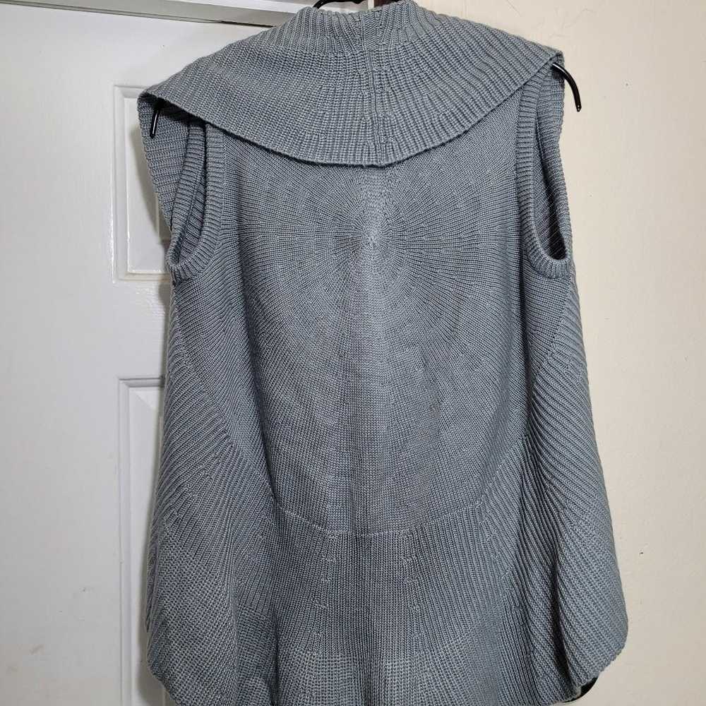 Number (N)ine ss09 spiral knit shawl vest - image 2