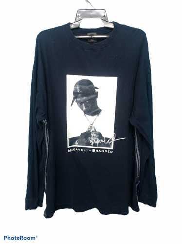 Band Tees × Makaveli × Rap Tees Tupac MaKaVeli br… - image 1