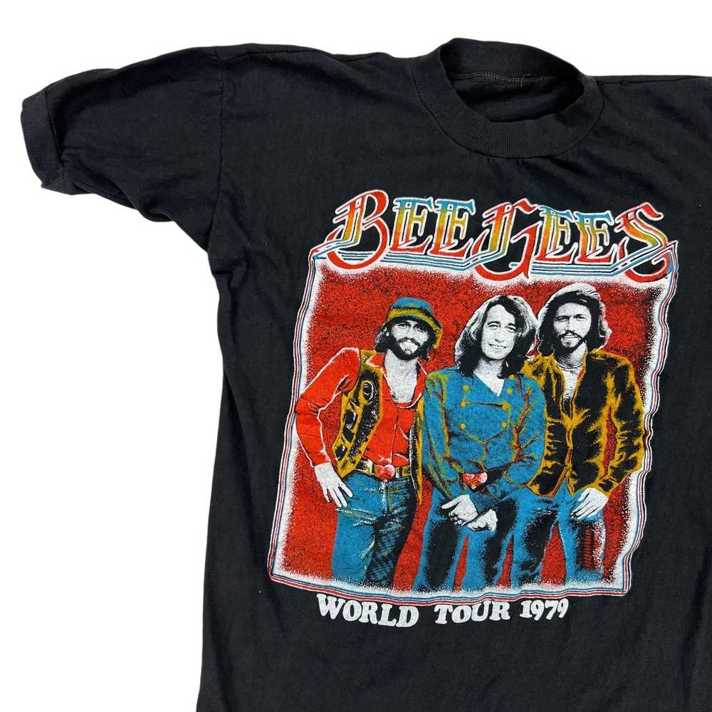 Band Tees × Vintage Vintage 1979 Bee Gees tour ba… - image 3