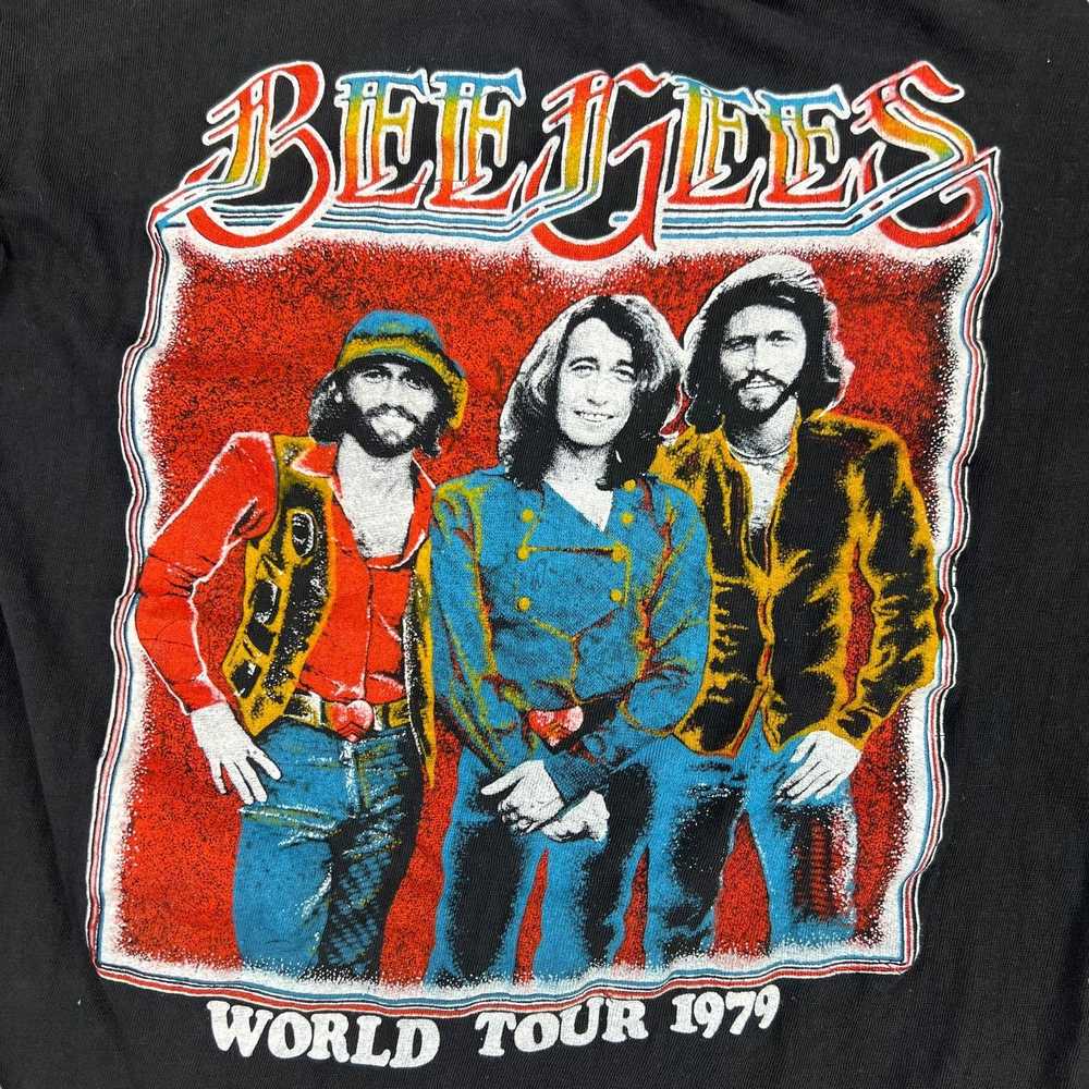 Band Tees × Vintage Vintage 1979 Bee Gees tour ba… - image 4