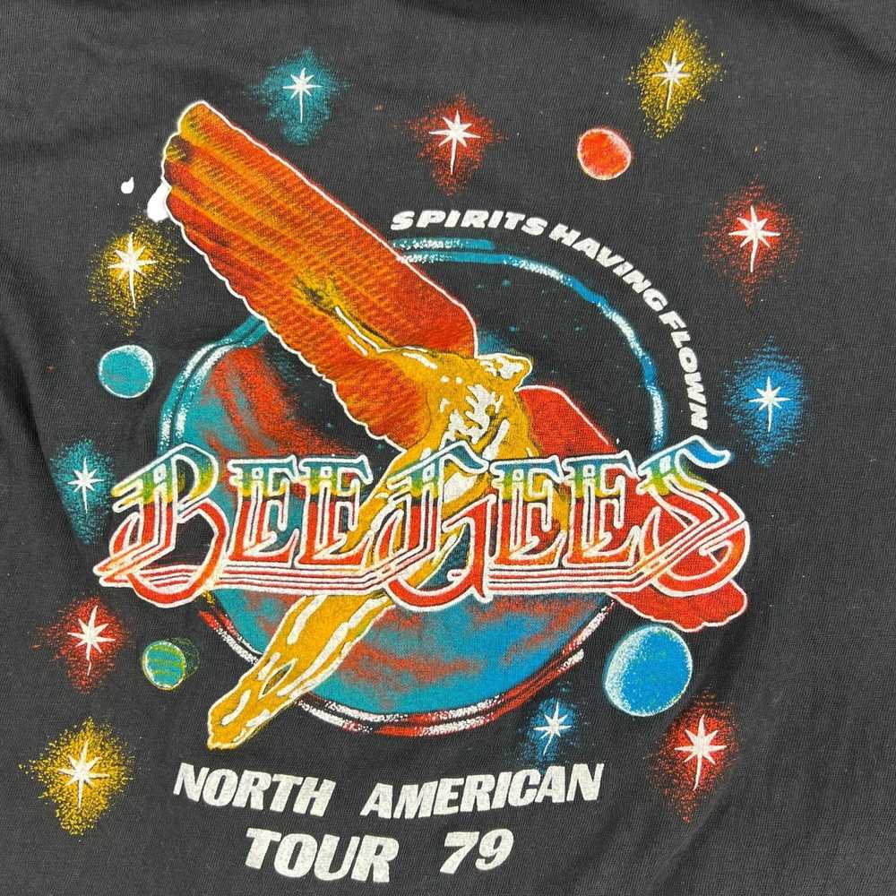 Band Tees × Vintage Vintage 1979 Bee Gees tour ba… - image 8