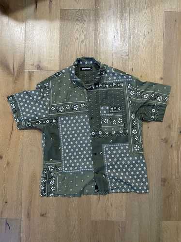 Neighborhood Bandana Short Sleeve Camp Shirt