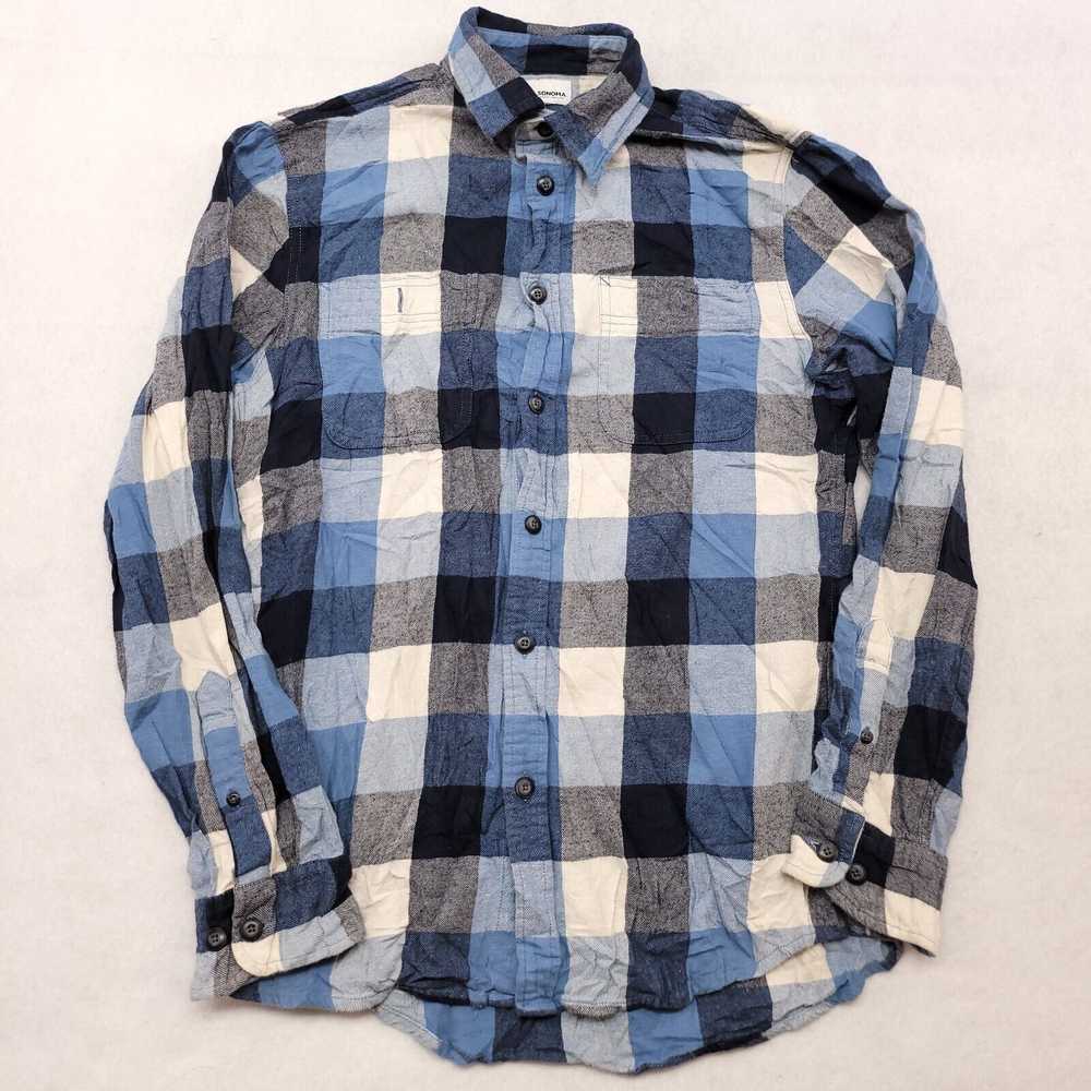 Sonoma Sonoma Gingham Flannel Button Up Shirt Men… - image 2