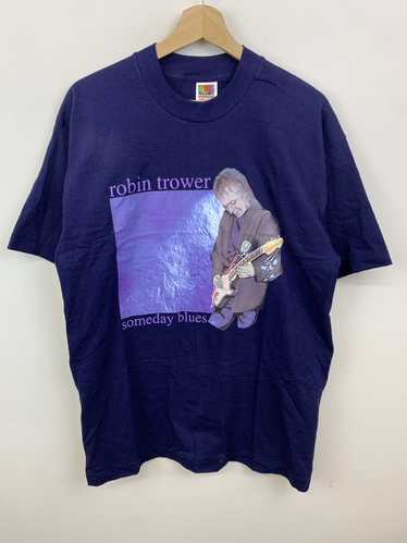 Tee × Tee Shirt Vintage 1990s Robin Trower Someday