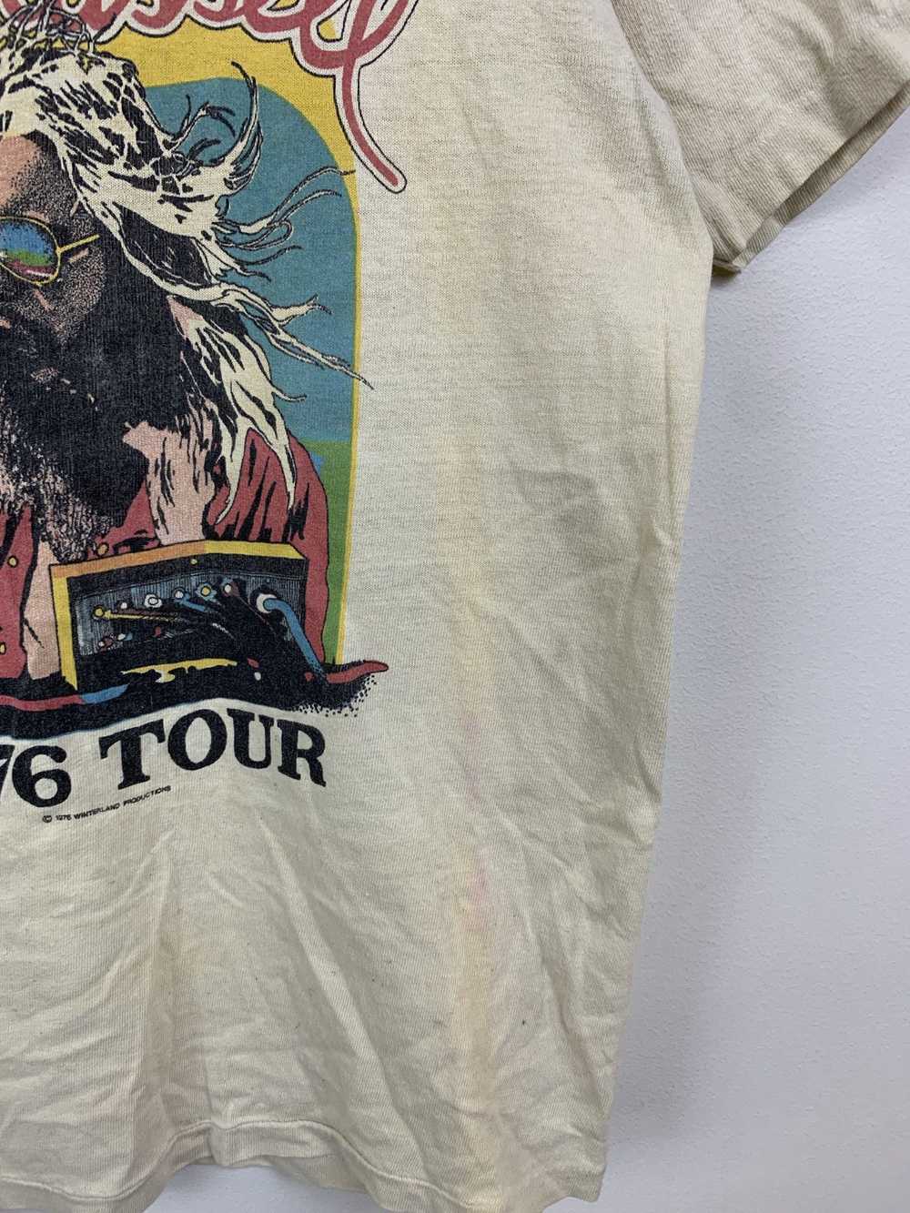 Tee × Tee Shirt Vintage 1976 Leon Russell Tour Te… - image 3