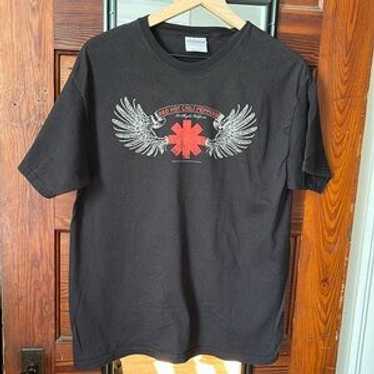 red hot chili peppers Tシャツ　黒　2006　レッチリ 2006 RED HOT CHILI PEPPERS バンドTシャツ | CUSTOM F