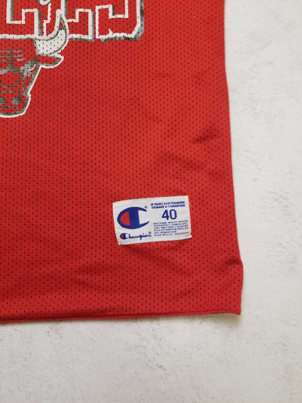 Champion VTG Reversible Chicago Bulls NBA Basketb… - image 9