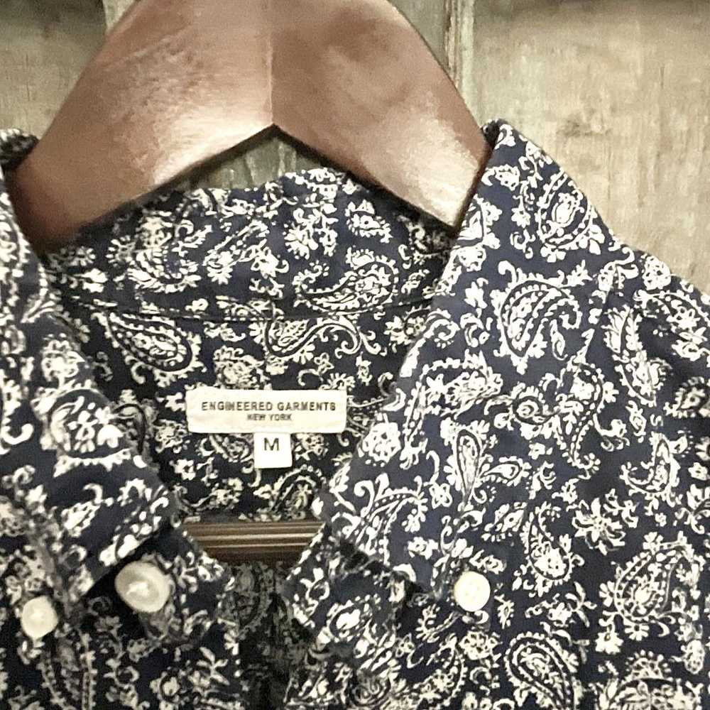 Engineered Garments EG Popover BD in Paisley Lawn - image 2