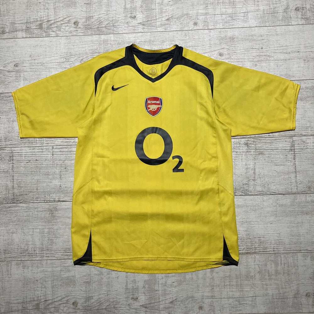 Nike × Soccer Jersey × Vintage 2004/05 Nike Arsen… - image 1