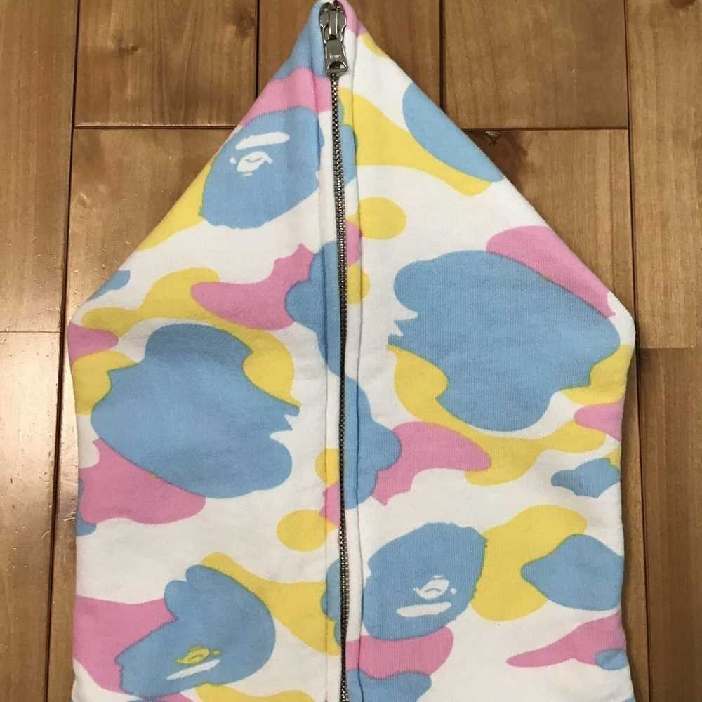 Bape × Nigo BAPE cotton candy camo full zip hoodi… - image 3