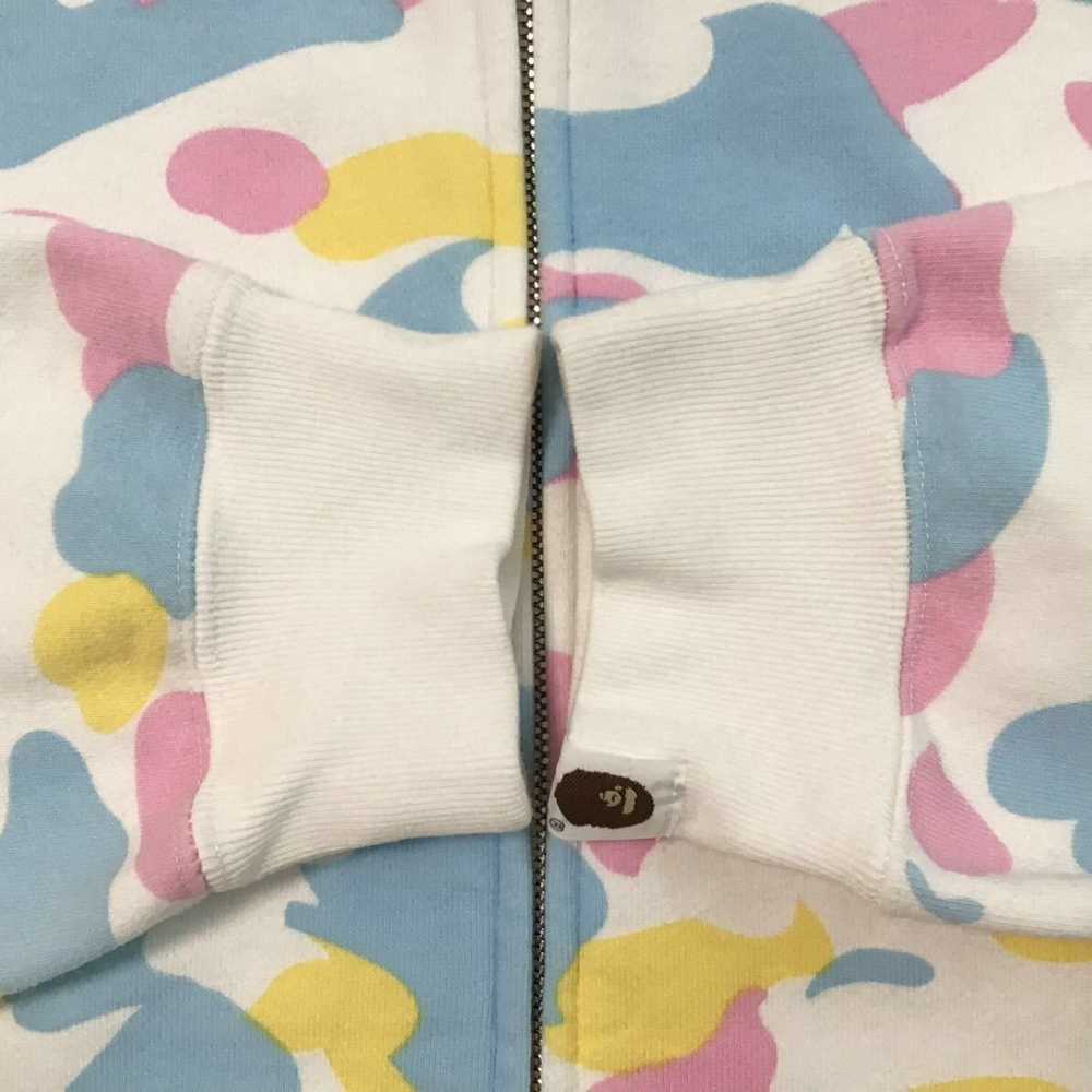 Bape × Nigo BAPE cotton candy camo full zip hoodi… - image 4