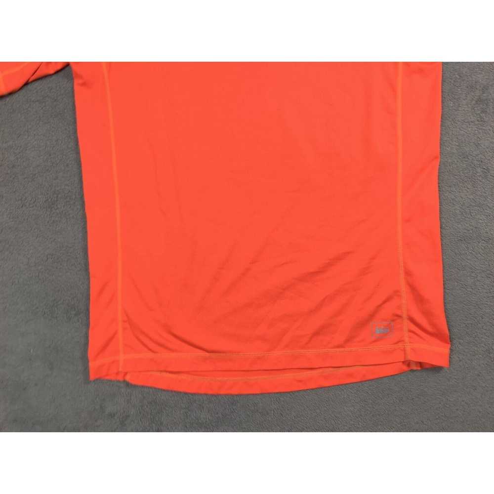 Rei REI Shirt Adult Mens Medium Solid Orange Outd… - image 11