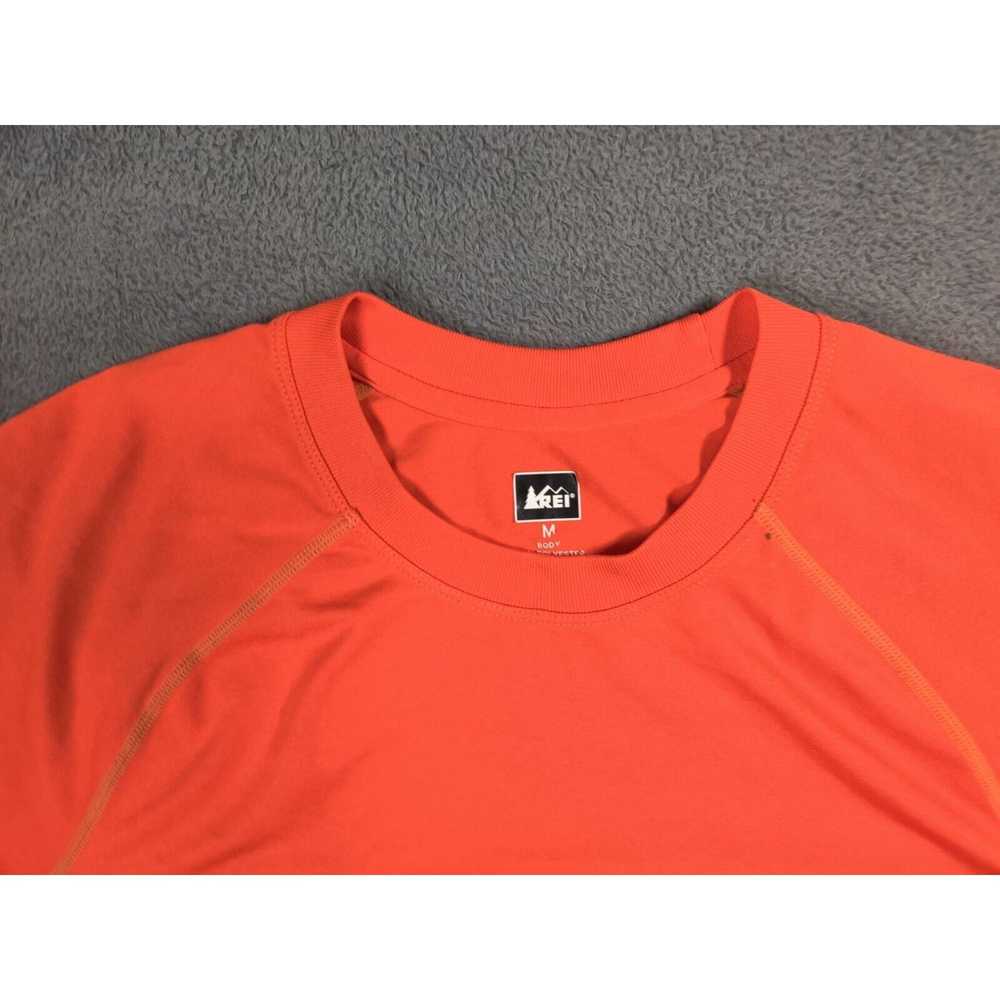 Rei REI Shirt Adult Mens Medium Solid Orange Outd… - image 2