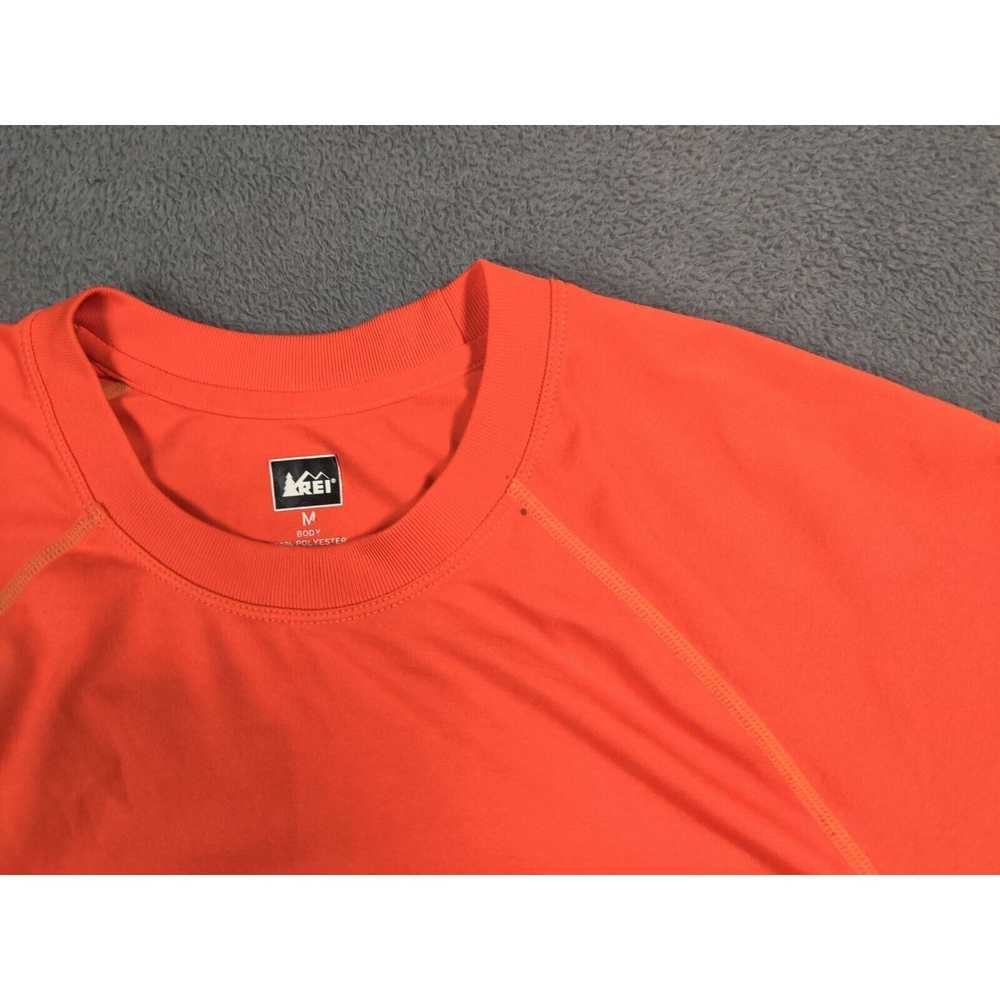 Rei REI Shirt Adult Mens Medium Solid Orange Outd… - image 3