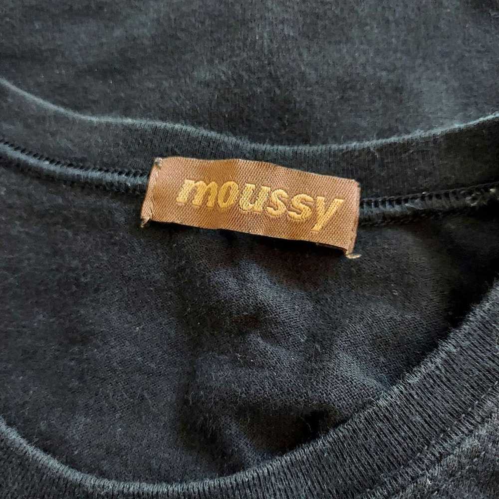 MOUSSY Moussy Long Sleeve T-Shirt Long T Rare Vin… - image 12