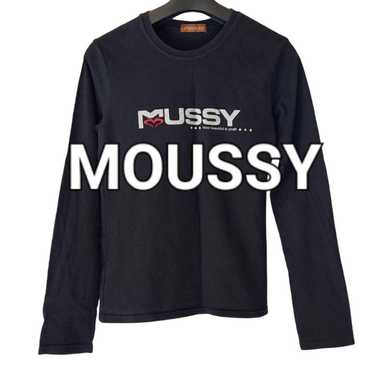 MOUSSY Moussy Long Sleeve T-Shirt Long T Rare Vin… - image 1