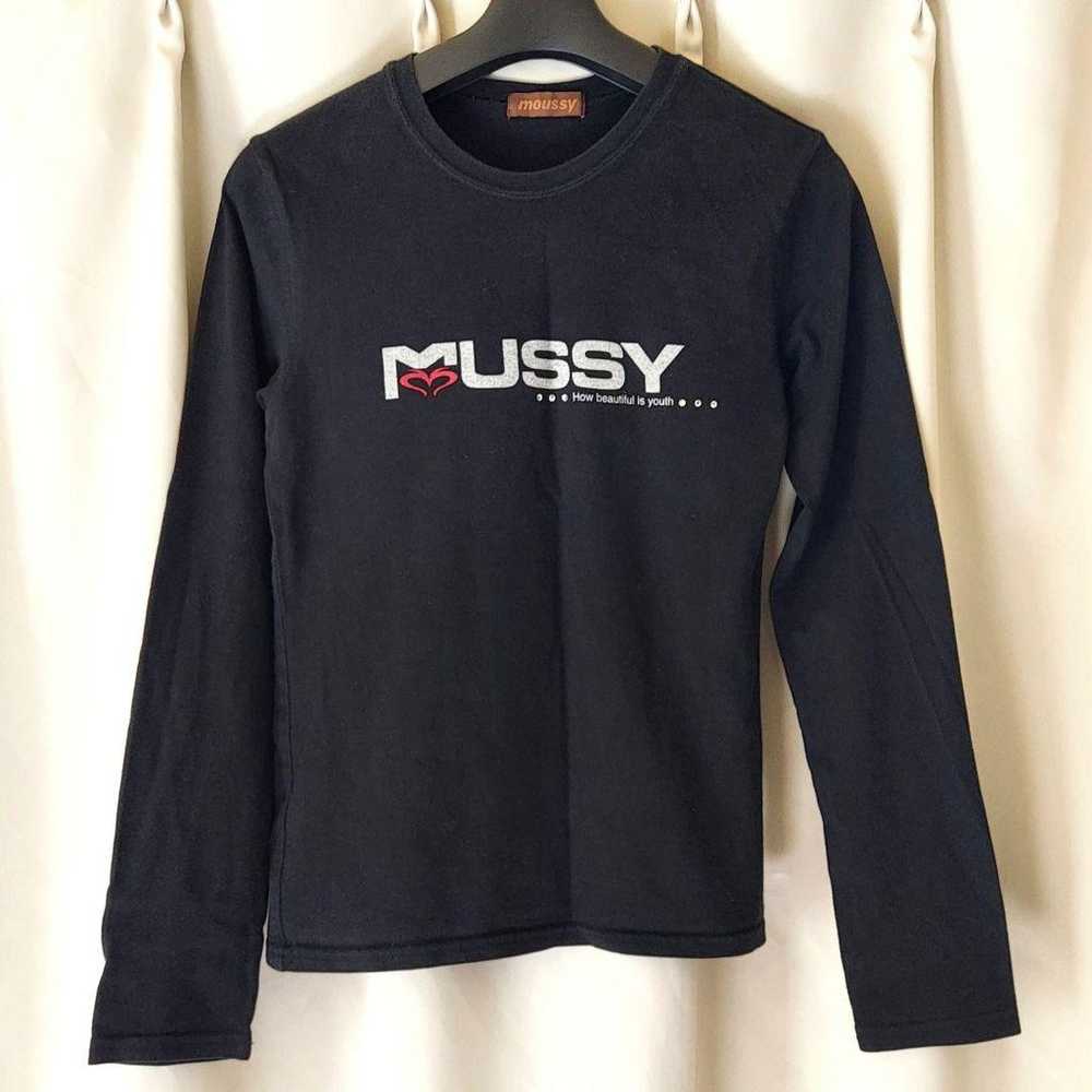 MOUSSY Moussy Long Sleeve T-Shirt Long T Rare Vin… - image 2