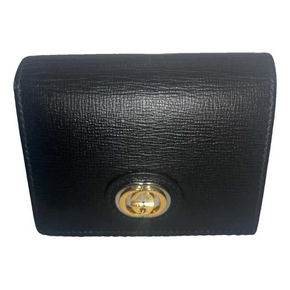 Gucci Interlocking leather wallet - image 1