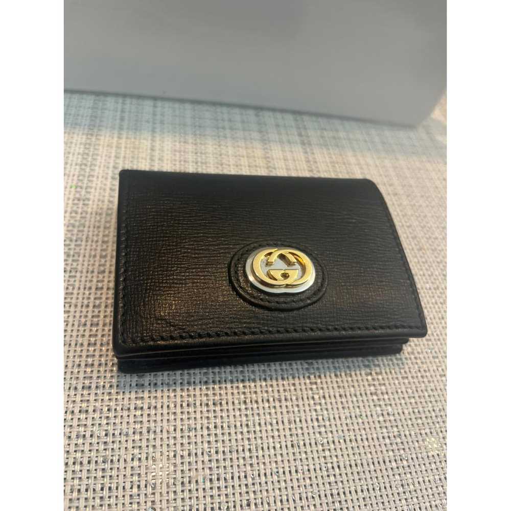 Gucci Interlocking leather wallet - image 6