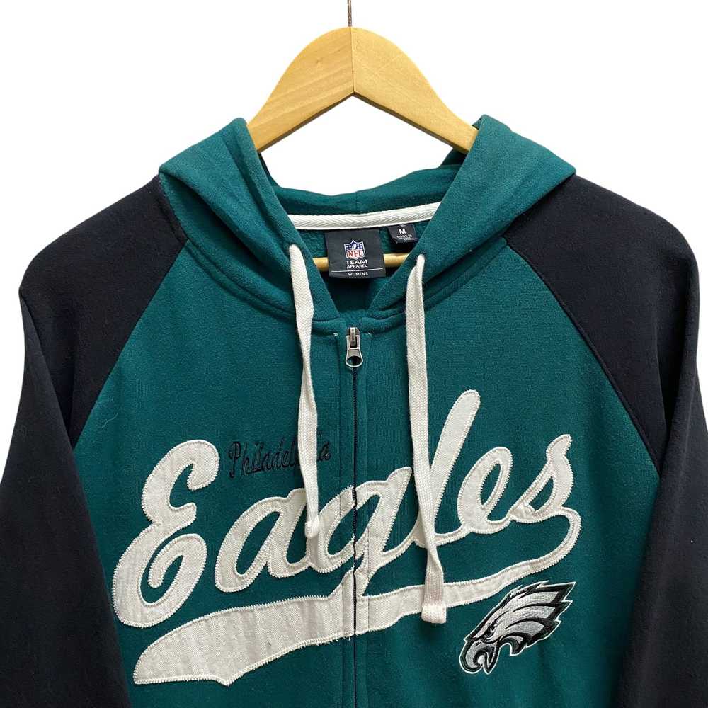 NFL Philadelphia Eagles Embroidered Hoodie Women … - image 2