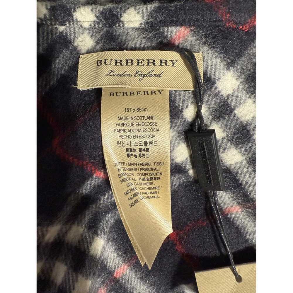 Burberry Cashmere scarf - image 4