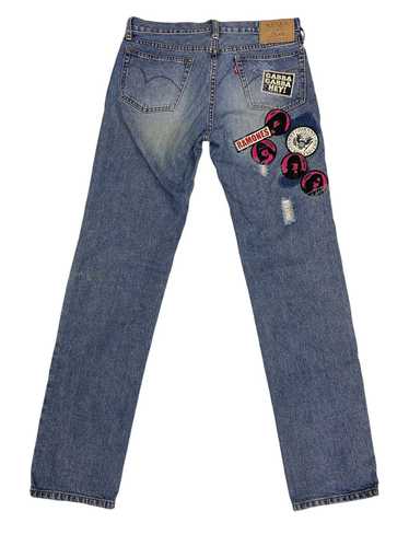 HYSTERIC GLAMOUR RAMONESツギハギデニム パンツ
