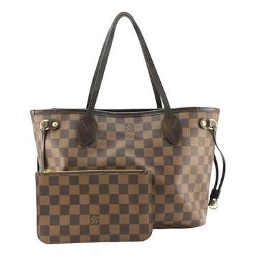 Louis Vuitton Neverfull leather tote