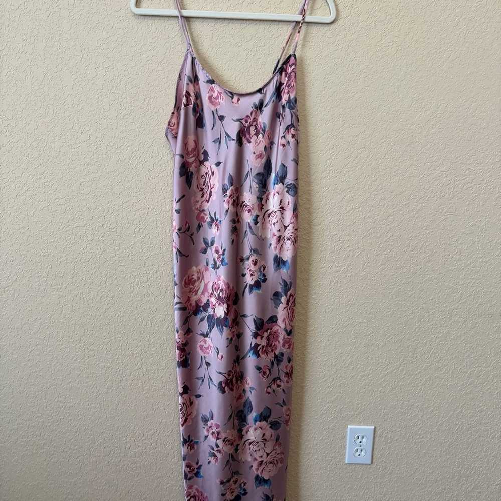 Free People Intimately Floral Slip Dress, Size Me… - image 1