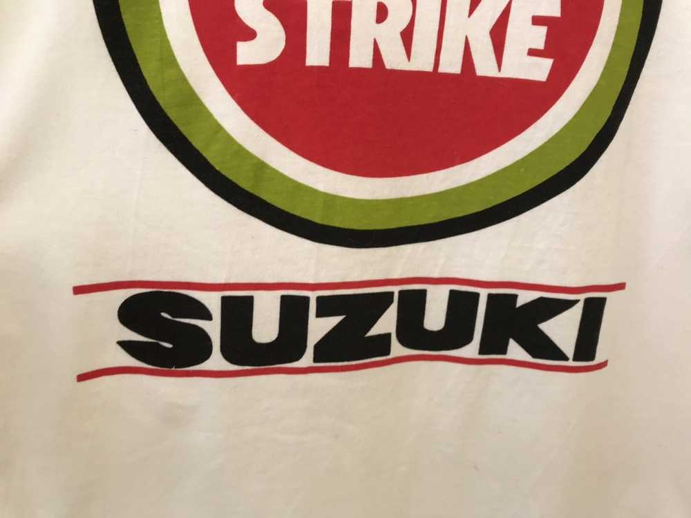 Racing × Slightly Distressed Suzuki Tee × Vintage… - image 6