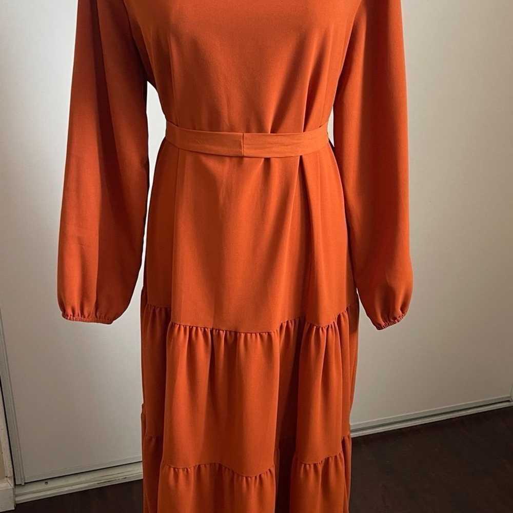 Orange Maxi dress - image 3