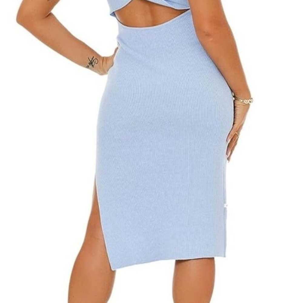 Backless Tank Bodycon Sleeveless Knit Midi Dress … - image 3