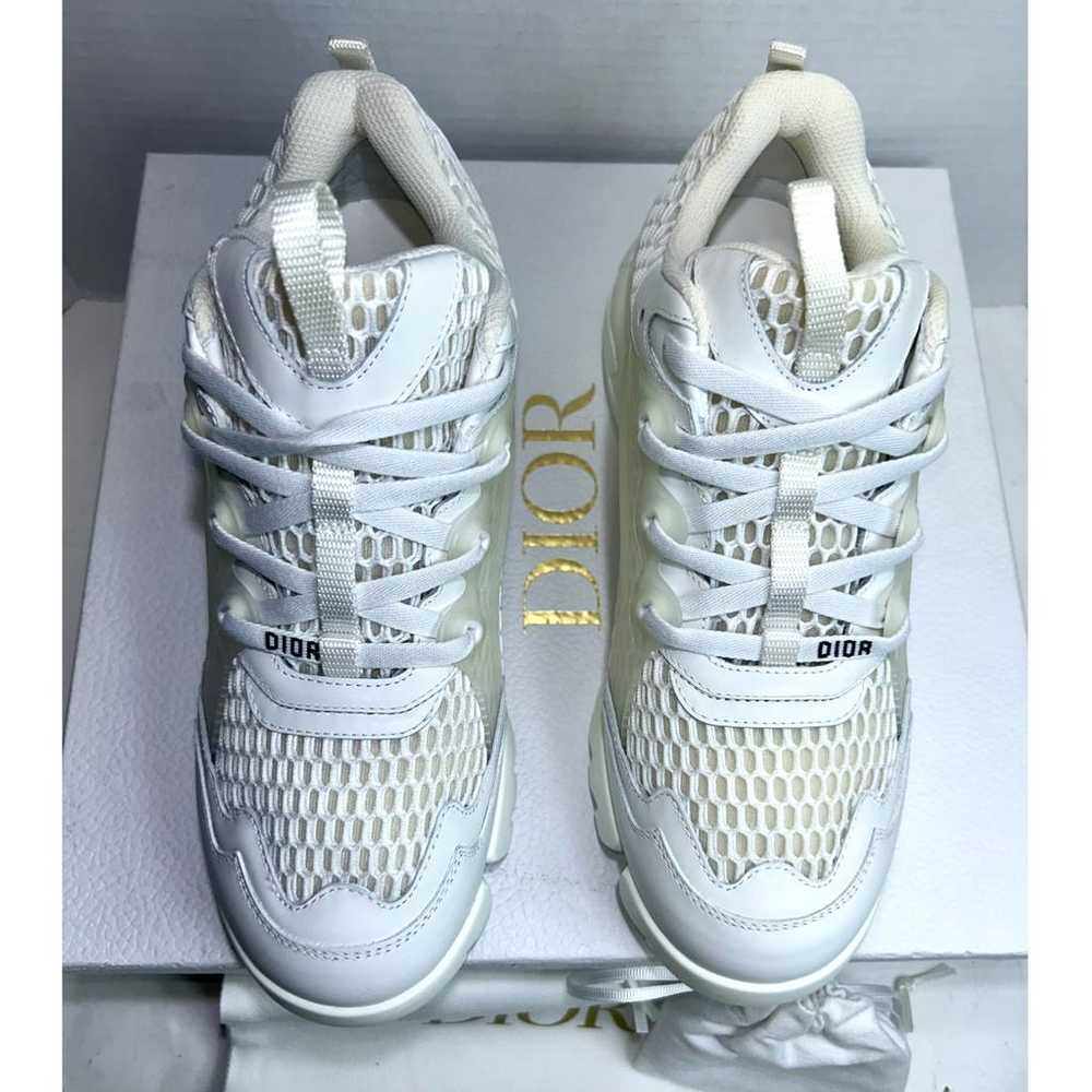 Dior D-Connect leather trainers - image 2