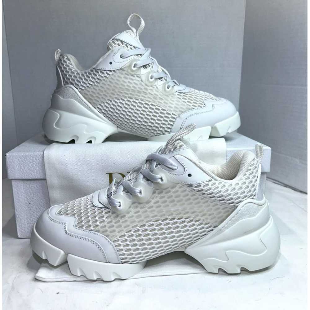 Dior D-Connect leather trainers - image 3