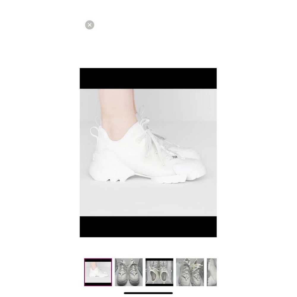 Dior D-Connect leather trainers - image 9