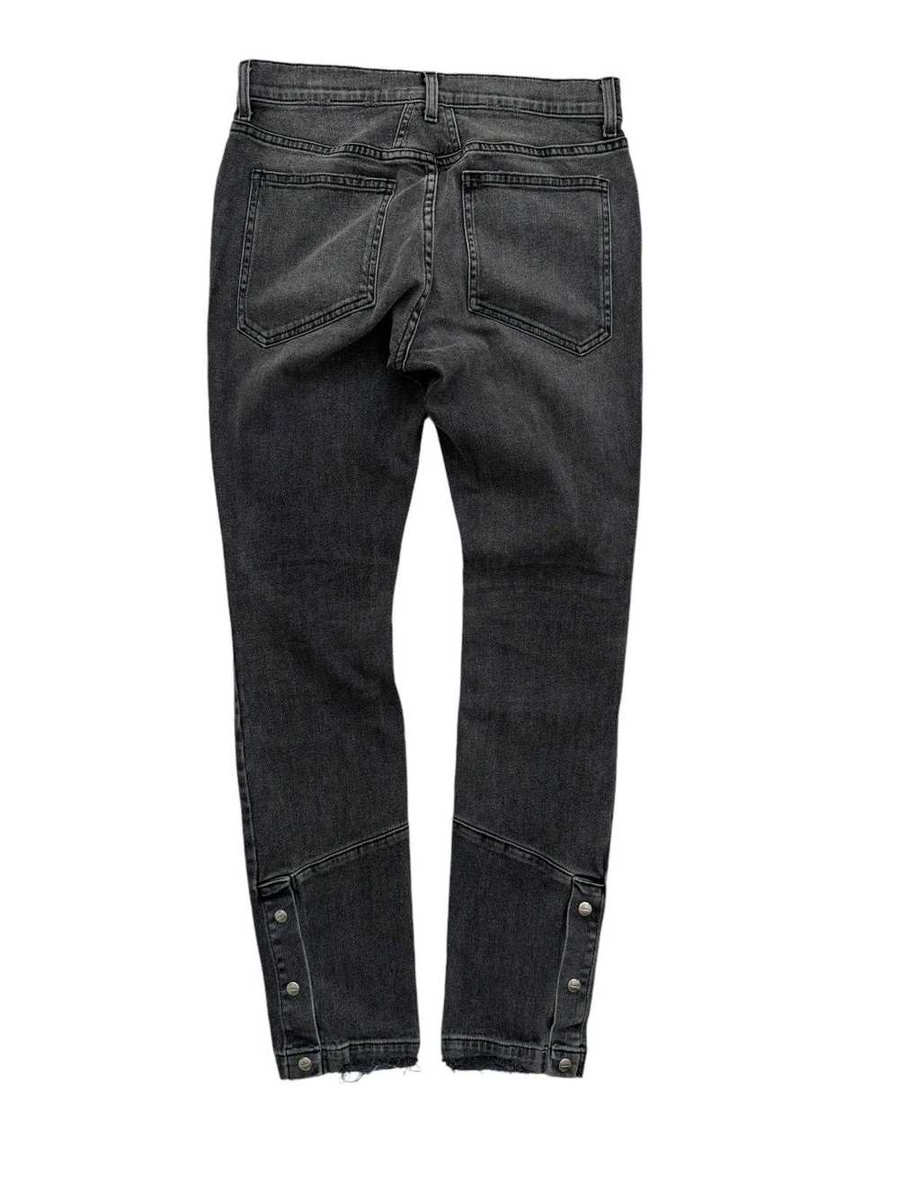 Rhude Pill Snap Leg Grey Denim - image 4