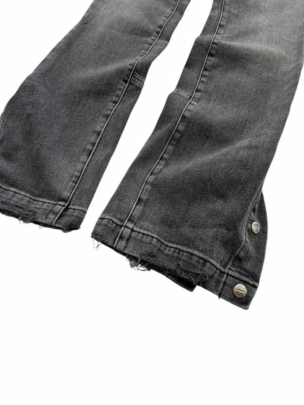 Rhude Pill Snap Leg Grey Denim - image 9