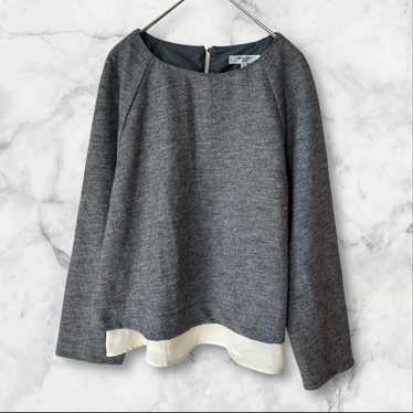 【Natural Beauty Basic】Long Sleeve Cut-and-Sew Lay… - image 1