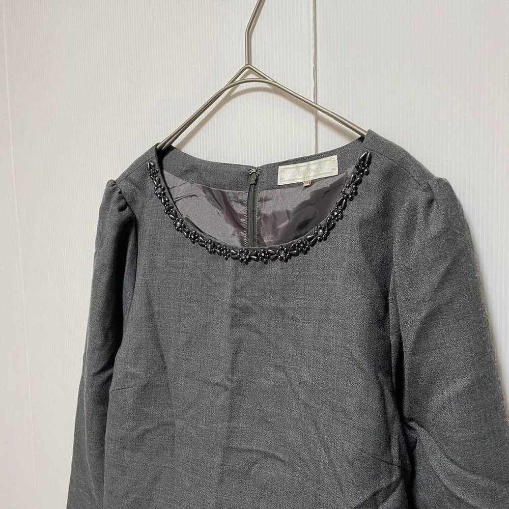 Alice + Barrie tops blouse U-neck long sleeve cas… - image 5