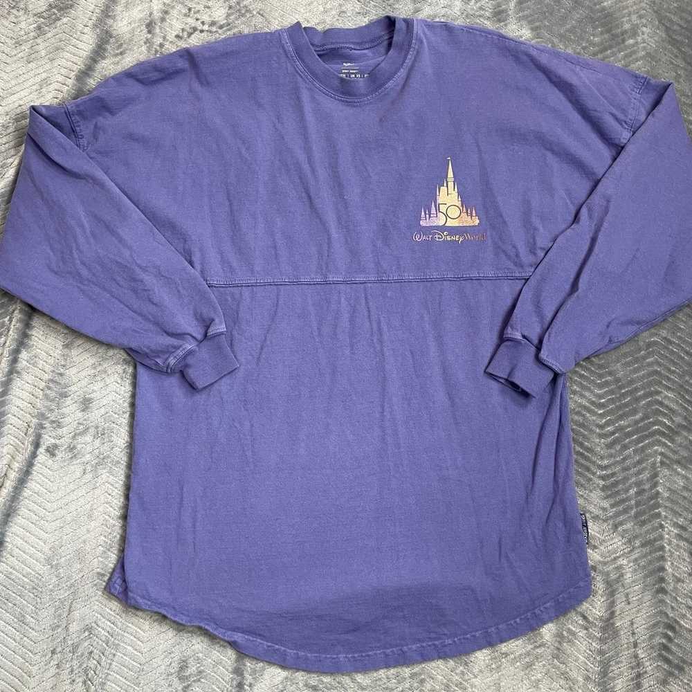 Spirit Jersey Walt Disney World Tee Purple 50th A… - image 2