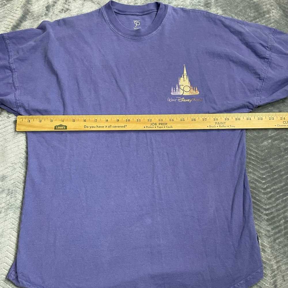 Spirit Jersey Walt Disney World Tee Purple 50th A… - image 8