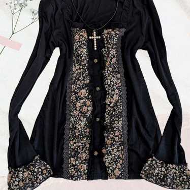 Fairy Grunge Dark Core Goth Lolita Little Flower … - image 1