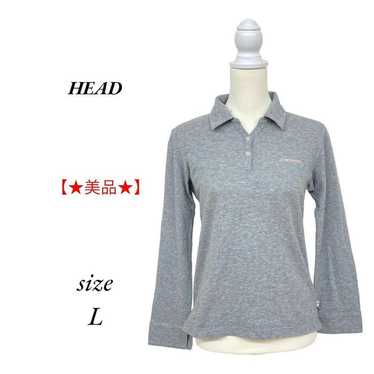 HEAD Gray Polo Shirt L Size