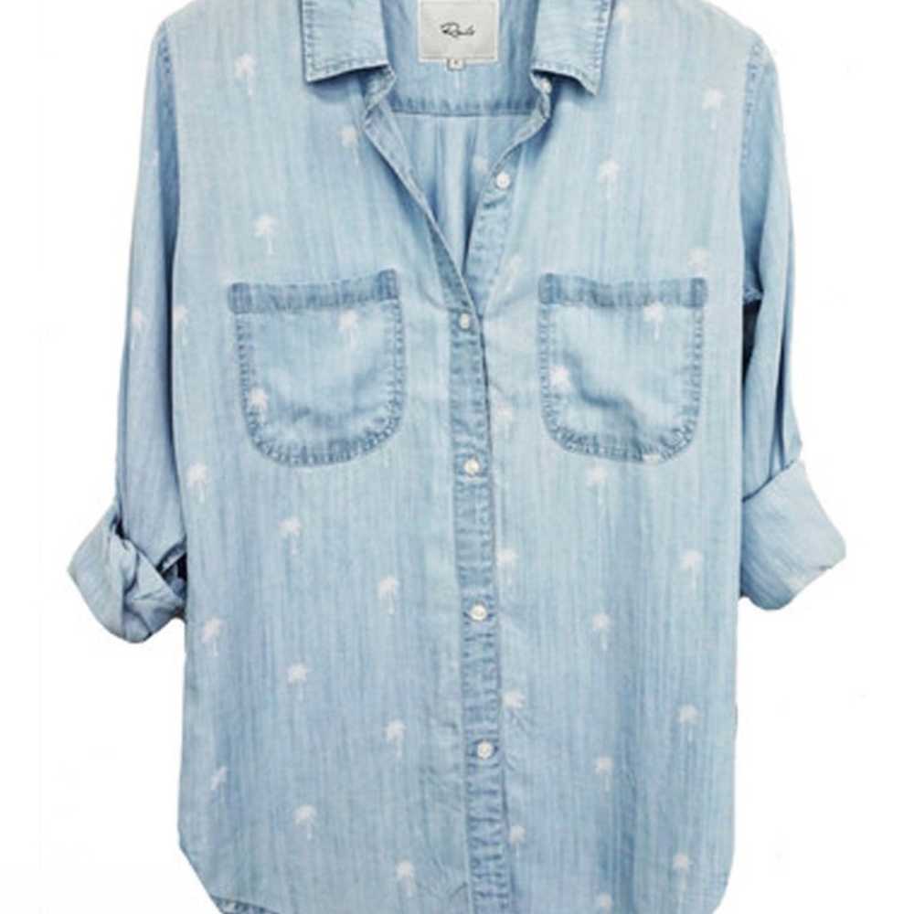 Rails Carter Button Up | Palms Print | Small - image 4