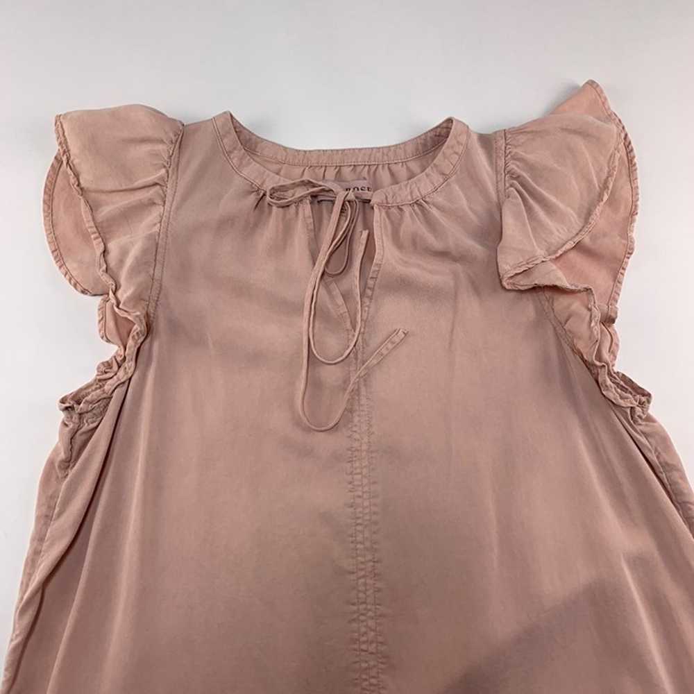 Knox Rose Soft Pink Tencel Ruffle Sleeve Sun Dres… - image 2