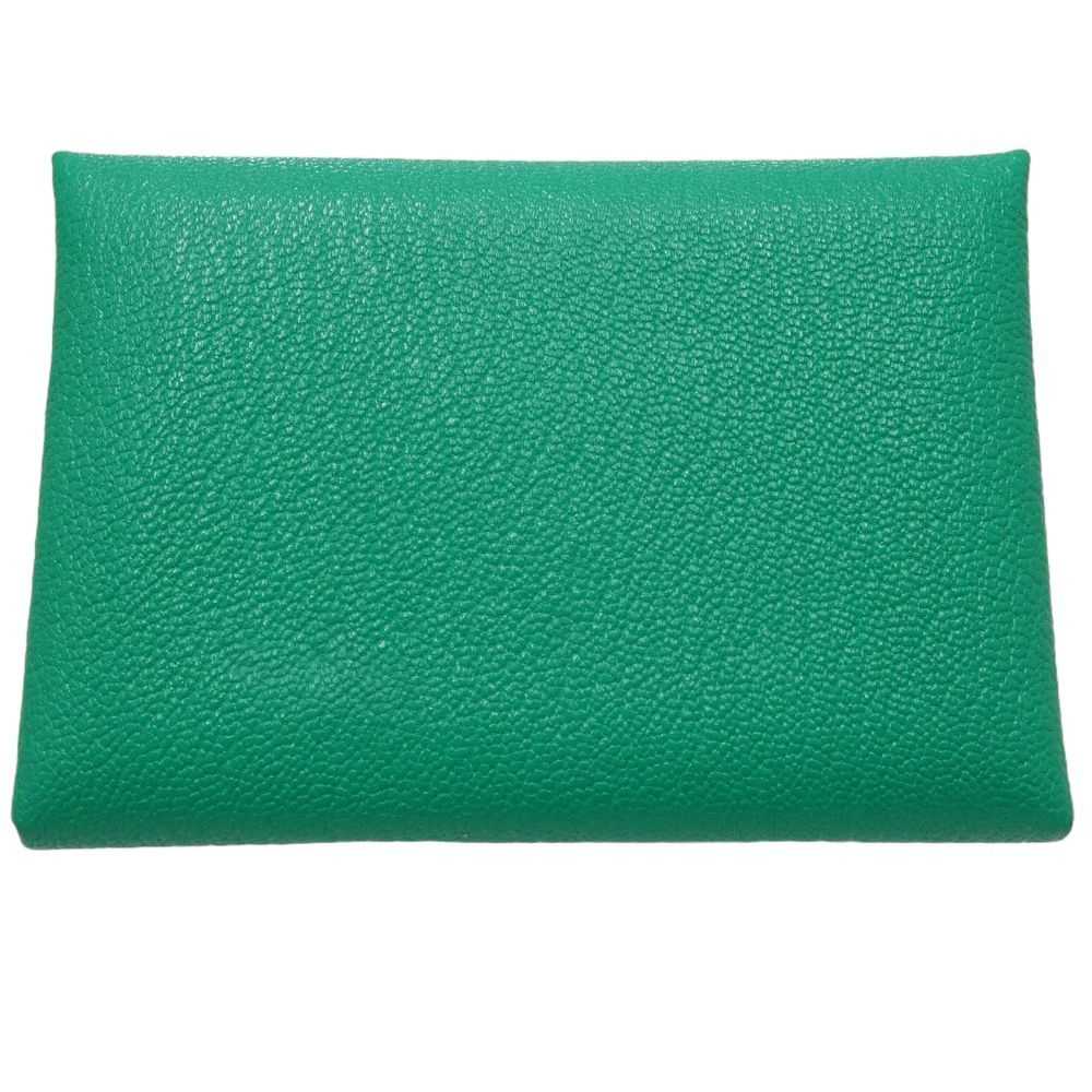 Hermes Hermes Hermes Calvi Duo Verso Coin Case Ch… - image 3