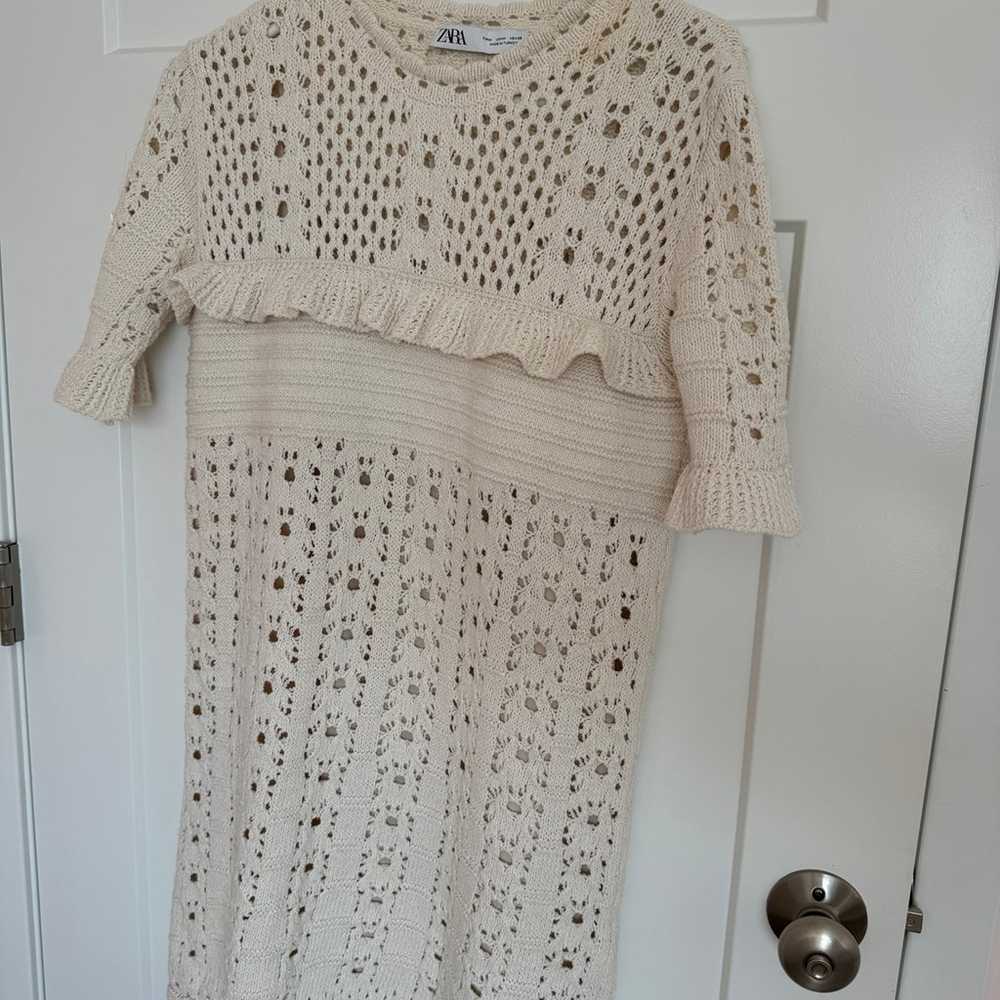 ZARA crochet dress - image 1