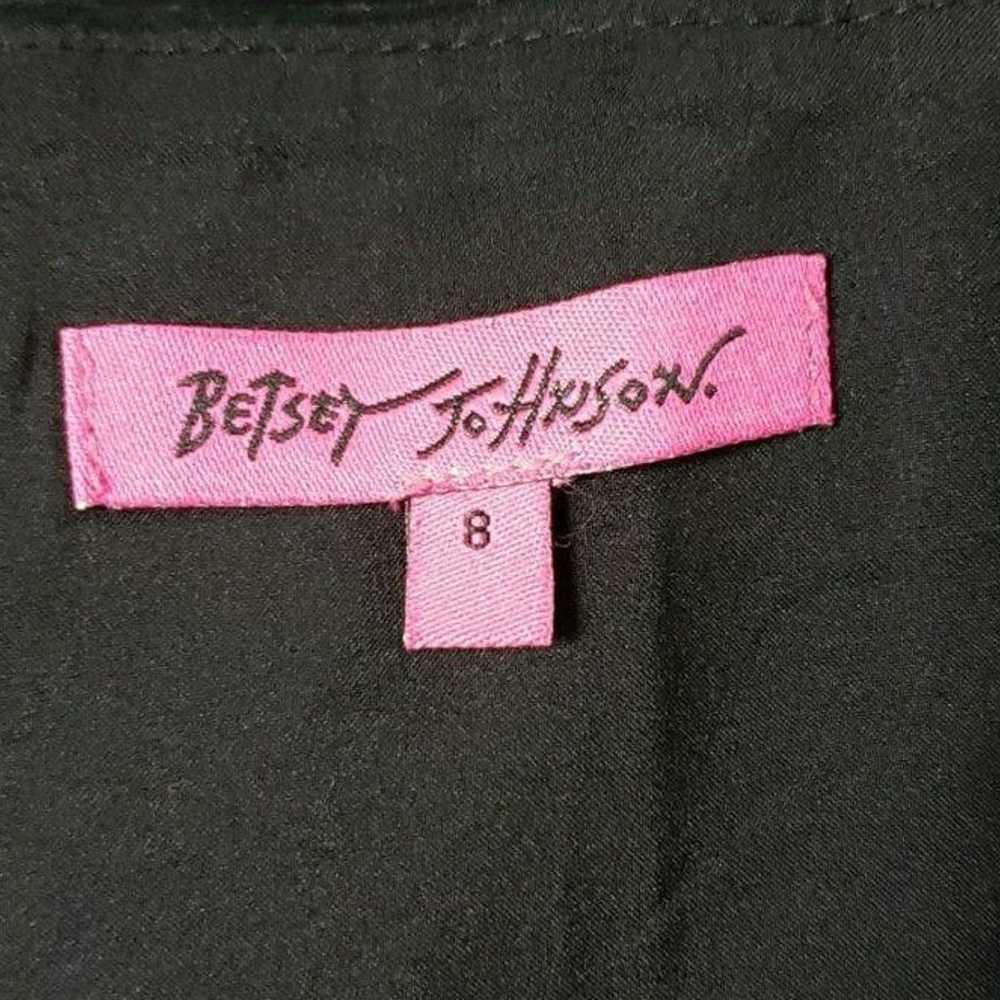 Betsey Johnson vintage strapless zipper - image 7